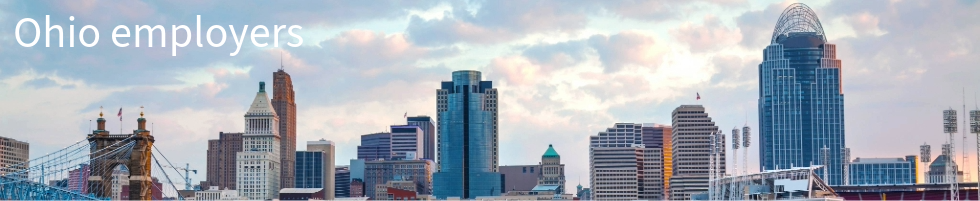 ohio employers cincinnati skyline banner